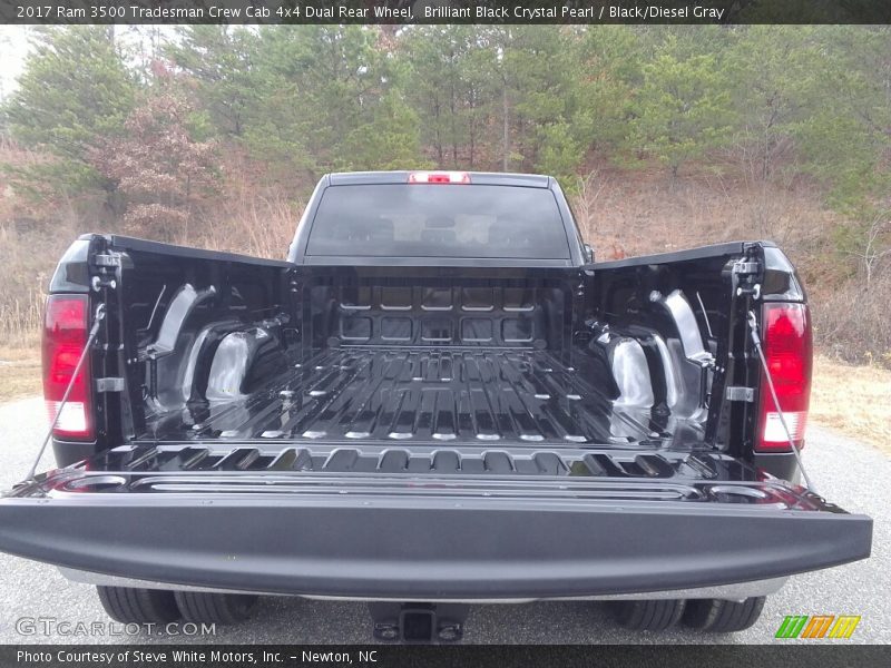 Brilliant Black Crystal Pearl / Black/Diesel Gray 2017 Ram 3500 Tradesman Crew Cab 4x4 Dual Rear Wheel