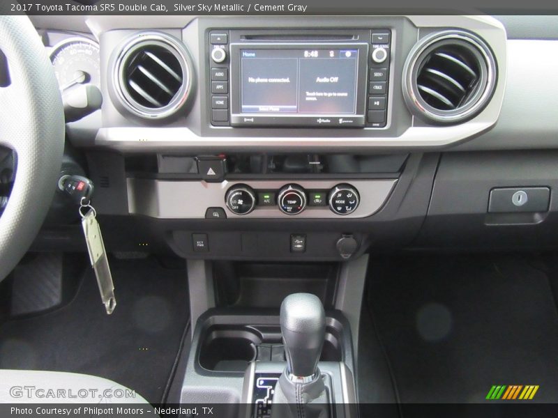 Controls of 2017 Tacoma SR5 Double Cab