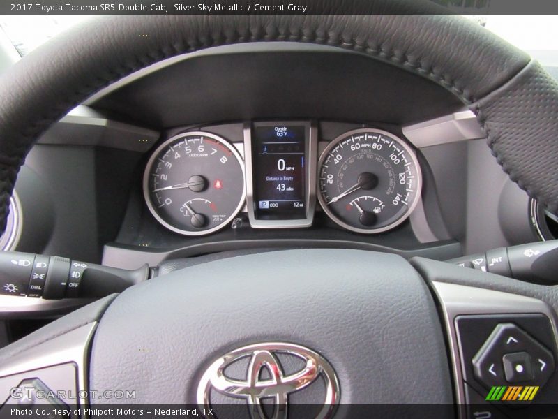  2017 Tacoma SR5 Double Cab SR5 Double Cab Gauges