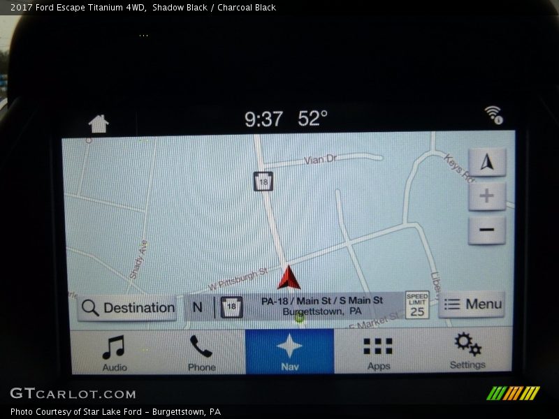 Shadow Black / Charcoal Black 2017 Ford Escape Titanium 4WD