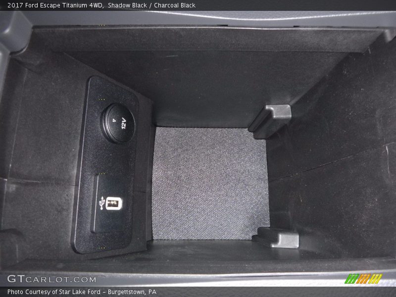 Shadow Black / Charcoal Black 2017 Ford Escape Titanium 4WD