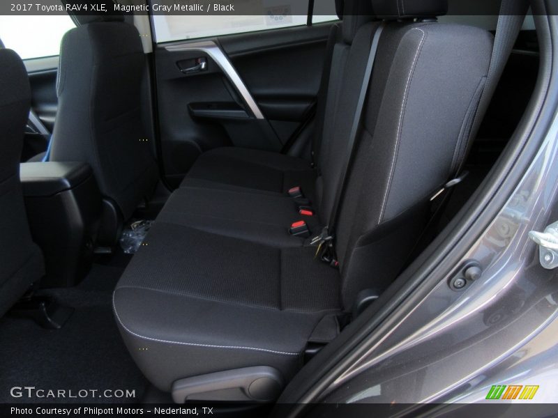 Rear Seat of 2017 RAV4 XLE