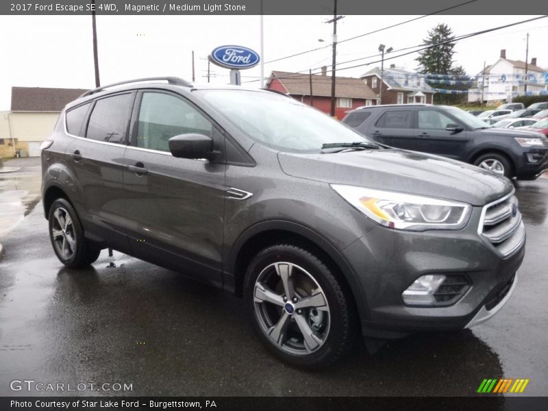 Magnetic / Medium Light Stone 2017 Ford Escape SE 4WD