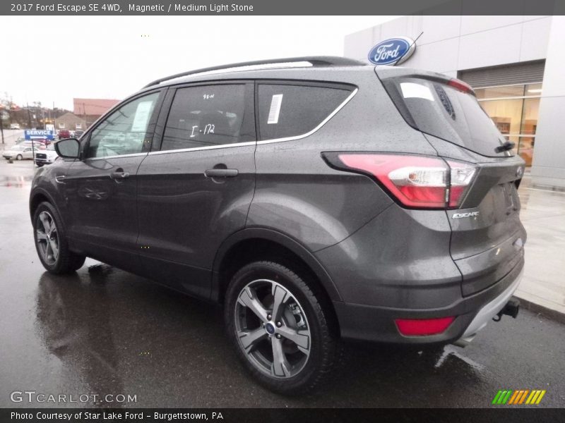 Magnetic / Medium Light Stone 2017 Ford Escape SE 4WD