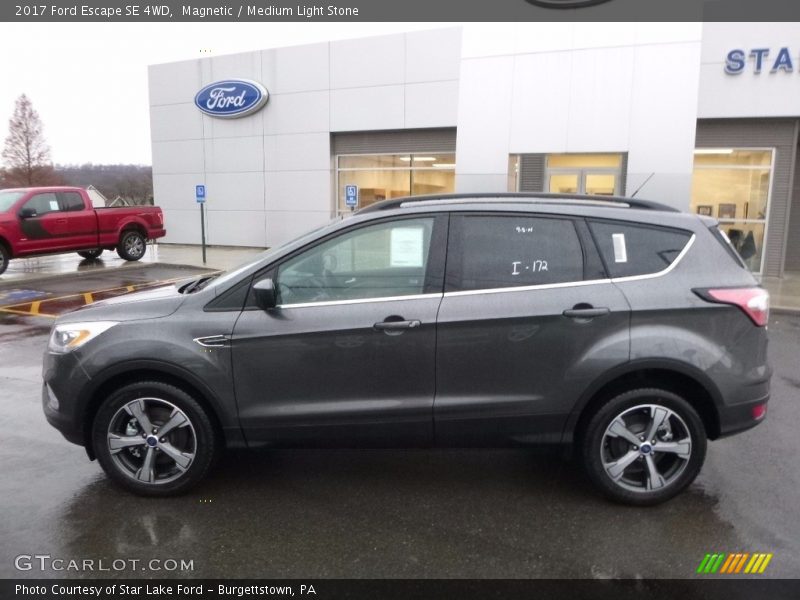 Magnetic / Medium Light Stone 2017 Ford Escape SE 4WD