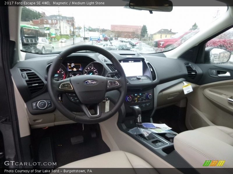 Magnetic / Medium Light Stone 2017 Ford Escape SE 4WD