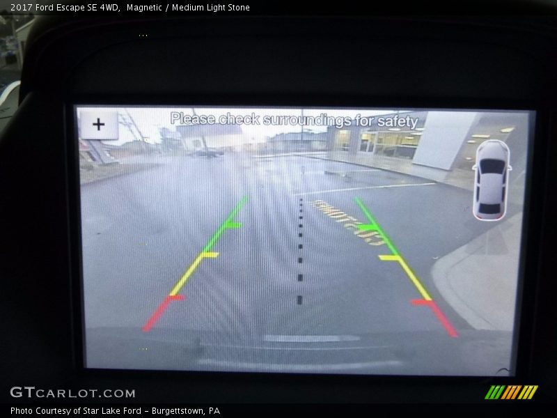 Magnetic / Medium Light Stone 2017 Ford Escape SE 4WD