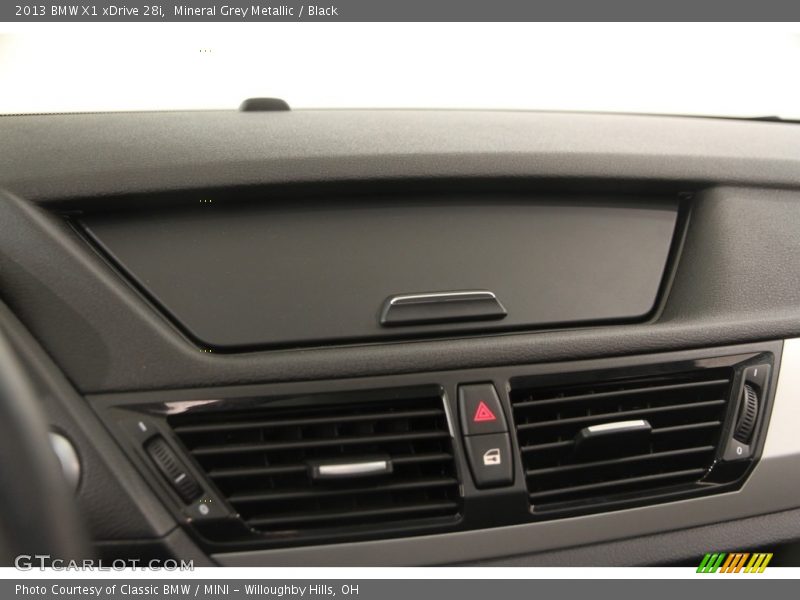 Mineral Grey Metallic / Black 2013 BMW X1 xDrive 28i
