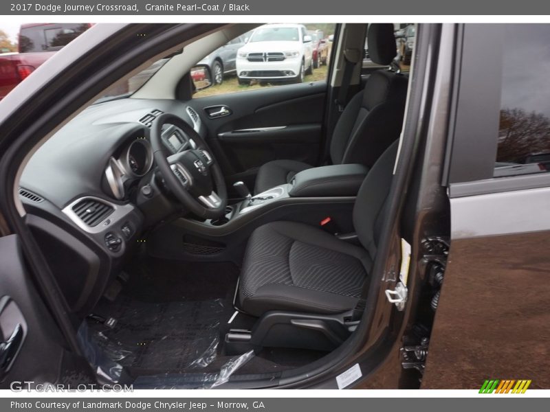 Granite Pearl-Coat / Black 2017 Dodge Journey Crossroad