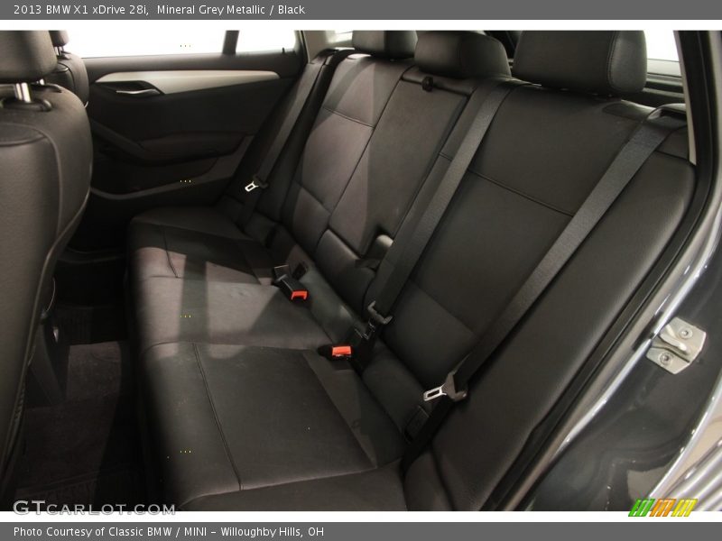 Mineral Grey Metallic / Black 2013 BMW X1 xDrive 28i