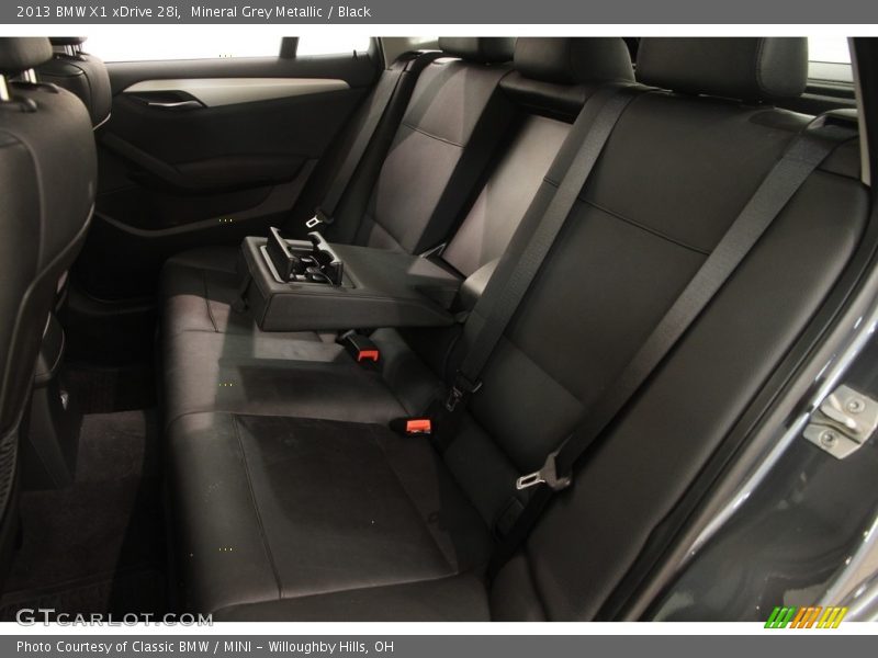 Mineral Grey Metallic / Black 2013 BMW X1 xDrive 28i