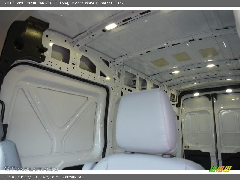 Oxford White / Charcoal Black 2017 Ford Transit Van 350 HR Long
