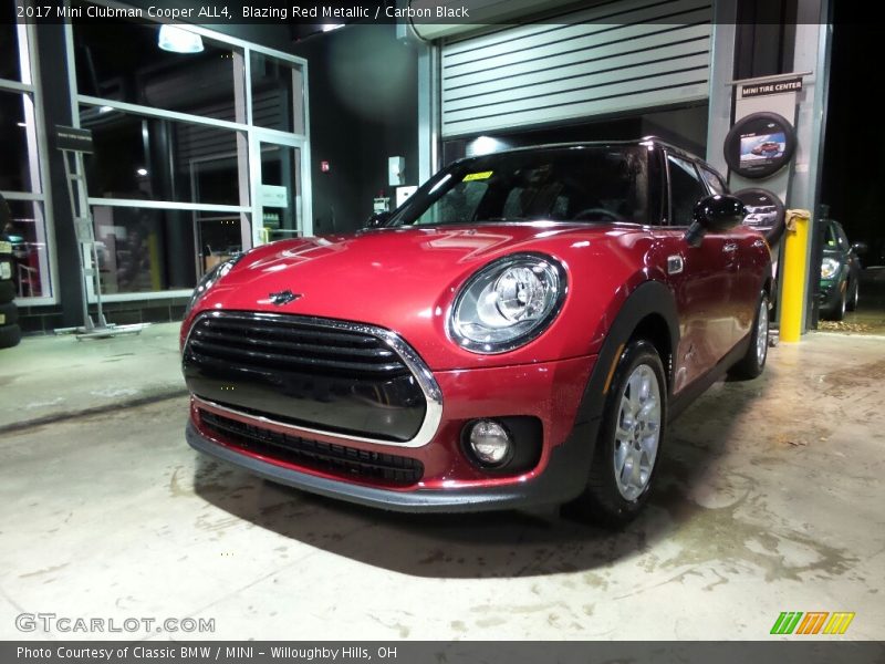 Blazing Red Metallic / Carbon Black 2017 Mini Clubman Cooper ALL4
