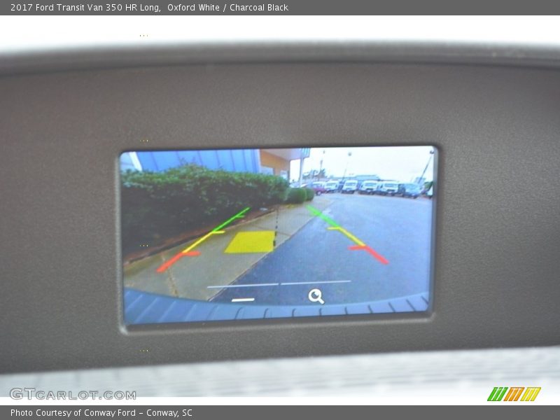 Oxford White / Charcoal Black 2017 Ford Transit Van 350 HR Long