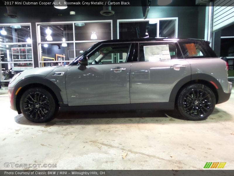 Moonwalk Grey Metallic / Carbon Black 2017 Mini Clubman Cooper ALL4