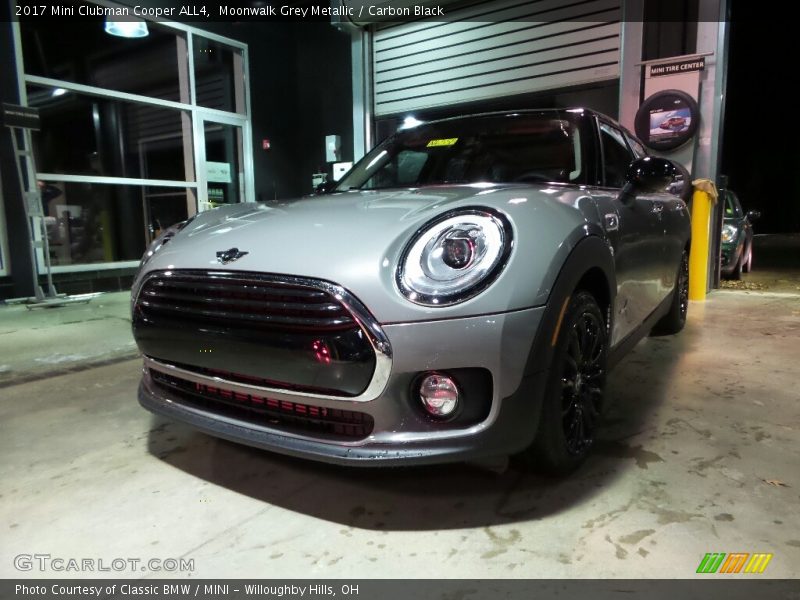Moonwalk Grey Metallic / Carbon Black 2017 Mini Clubman Cooper ALL4