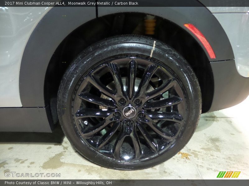 Moonwalk Grey Metallic / Carbon Black 2017 Mini Clubman Cooper ALL4