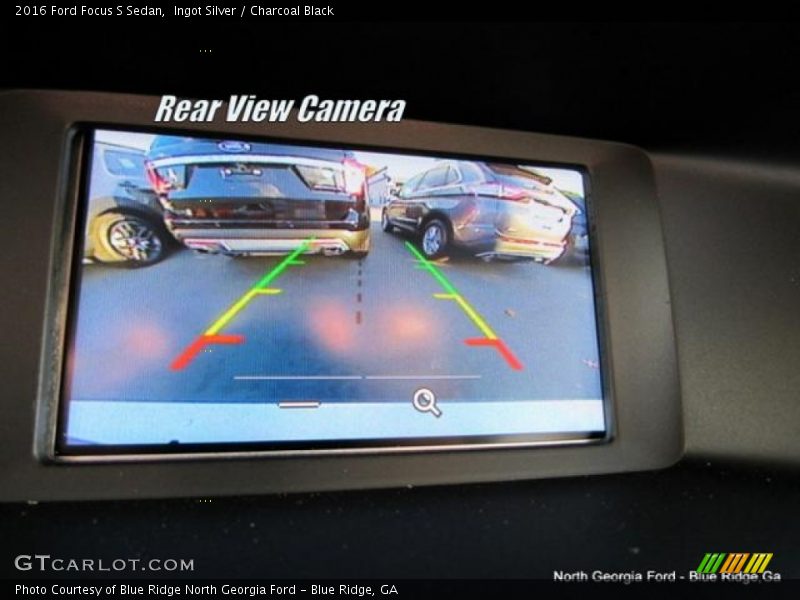 Ingot Silver / Charcoal Black 2016 Ford Focus S Sedan