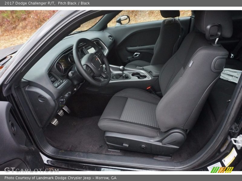  2017 Challenger R/T Black Interior