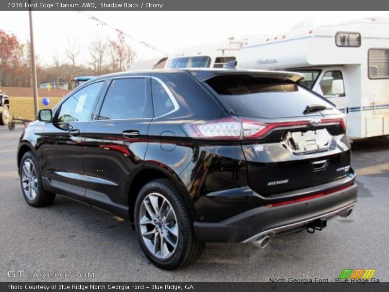 Shadow Black / Ebony 2016 Ford Edge Titanium AWD