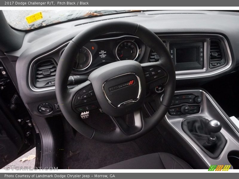 Dashboard of 2017 Challenger R/T