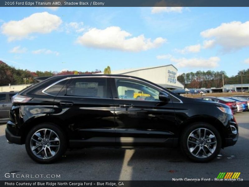 Shadow Black / Ebony 2016 Ford Edge Titanium AWD