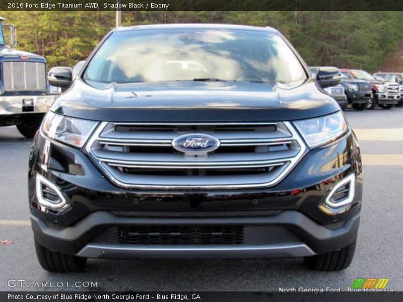 Shadow Black / Ebony 2016 Ford Edge Titanium AWD