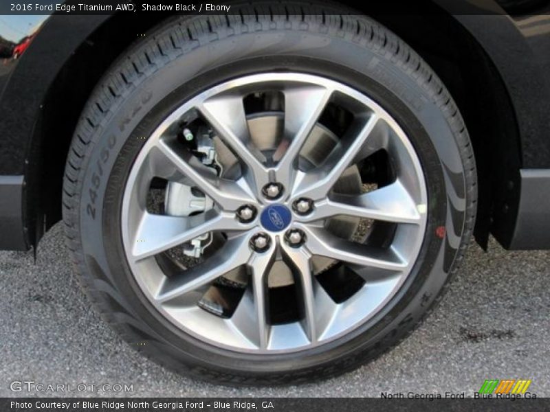 Shadow Black / Ebony 2016 Ford Edge Titanium AWD