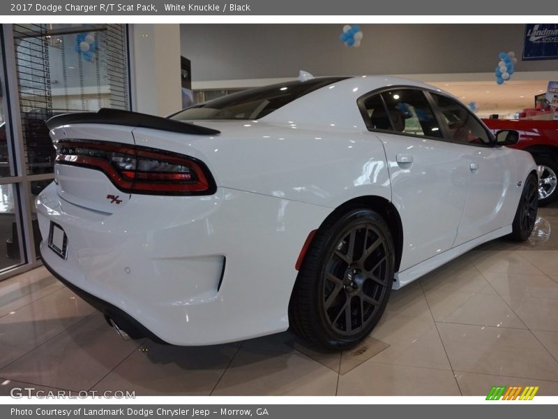 White Knuckle / Black 2017 Dodge Charger R/T Scat Pack