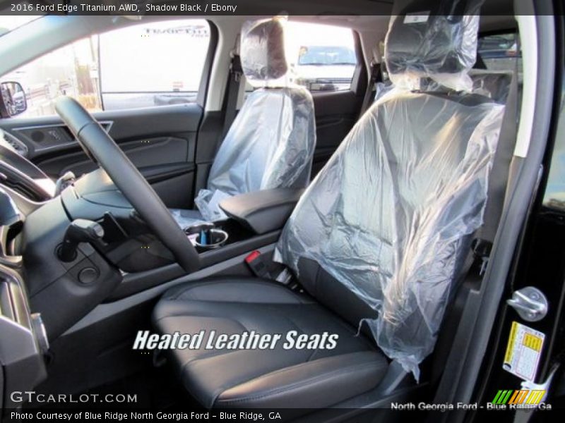 Shadow Black / Ebony 2016 Ford Edge Titanium AWD