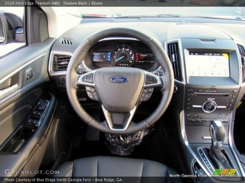 Shadow Black / Ebony 2016 Ford Edge Titanium AWD