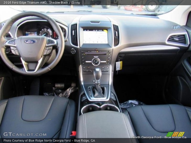 Shadow Black / Ebony 2016 Ford Edge Titanium AWD