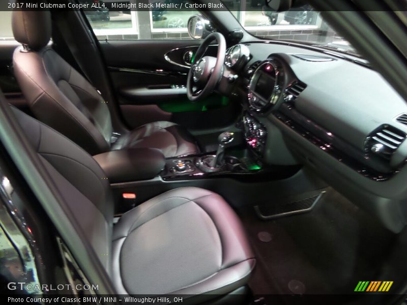 Midnight Black Metallic / Carbon Black 2017 Mini Clubman Cooper ALL4