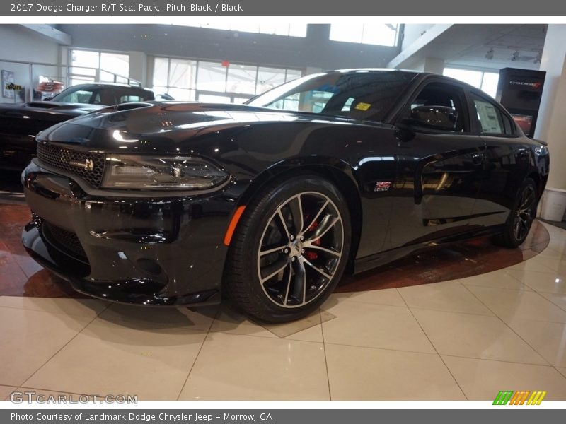 Pitch-Black / Black 2017 Dodge Charger R/T Scat Pack