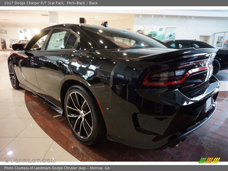 Pitch-Black / Black 2017 Dodge Charger R/T Scat Pack