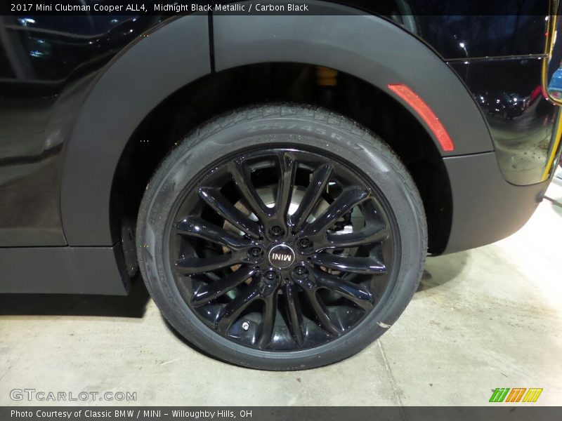 Midnight Black Metallic / Carbon Black 2017 Mini Clubman Cooper ALL4