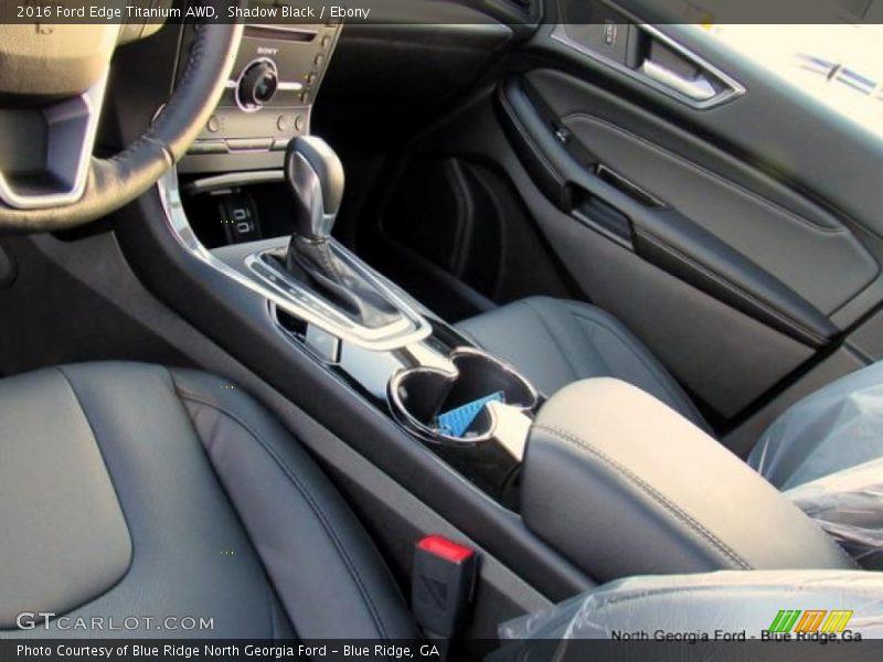 Shadow Black / Ebony 2016 Ford Edge Titanium AWD