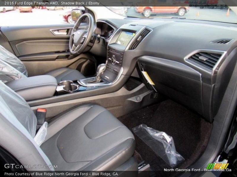Shadow Black / Ebony 2016 Ford Edge Titanium AWD