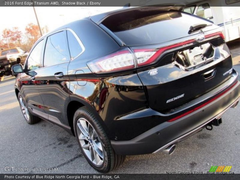 Shadow Black / Ebony 2016 Ford Edge Titanium AWD