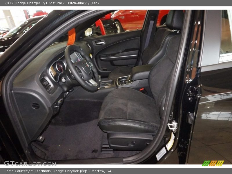 Front Seat of 2017 Charger R/T Scat Pack