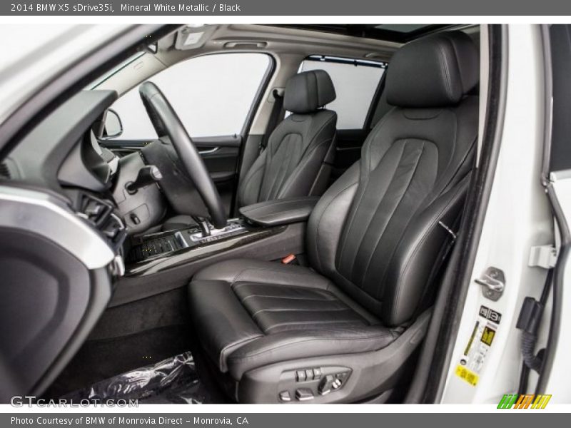 Mineral White Metallic / Black 2014 BMW X5 sDrive35i