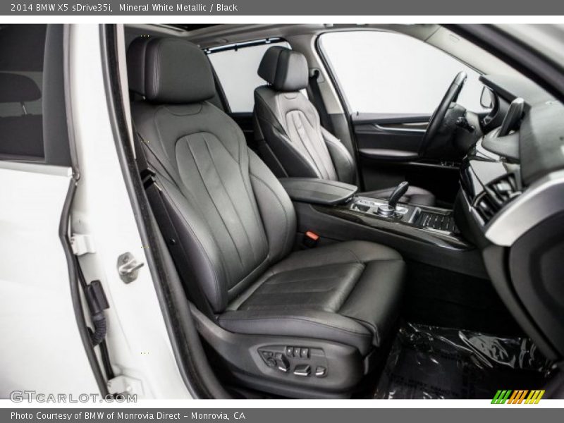 Mineral White Metallic / Black 2014 BMW X5 sDrive35i