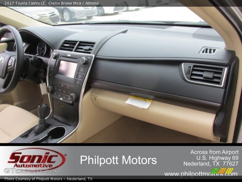Creme Brulee Mica / Almond 2017 Toyota Camry LE