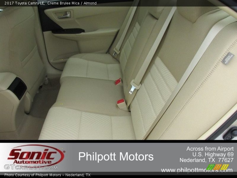 Creme Brulee Mica / Almond 2017 Toyota Camry LE