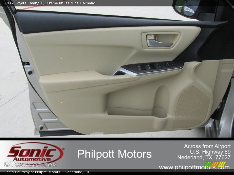 Creme Brulee Mica / Almond 2017 Toyota Camry LE