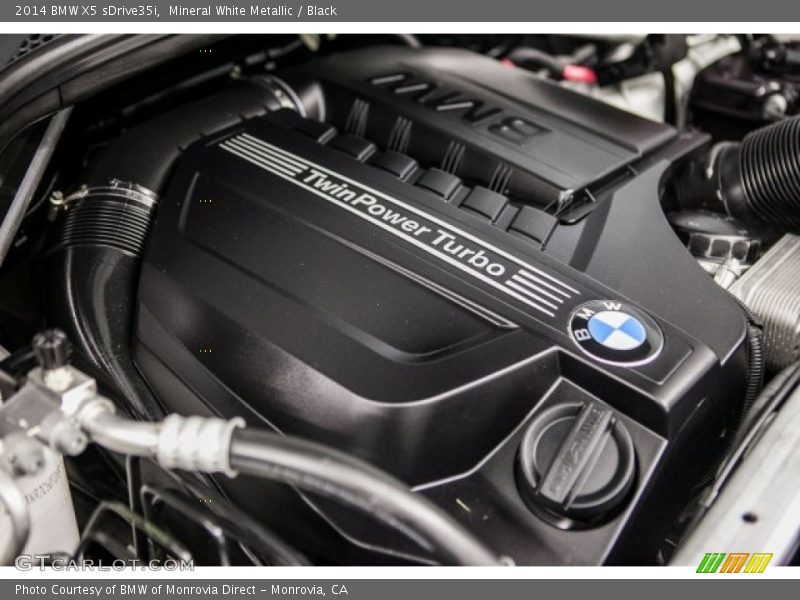 Mineral White Metallic / Black 2014 BMW X5 sDrive35i