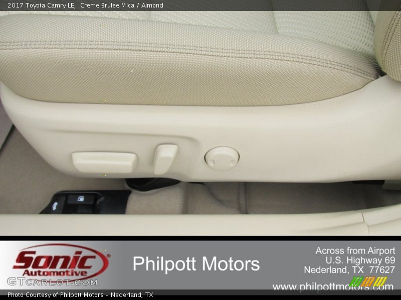Creme Brulee Mica / Almond 2017 Toyota Camry LE