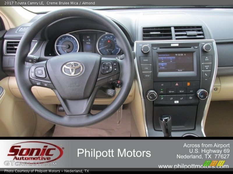 Creme Brulee Mica / Almond 2017 Toyota Camry LE
