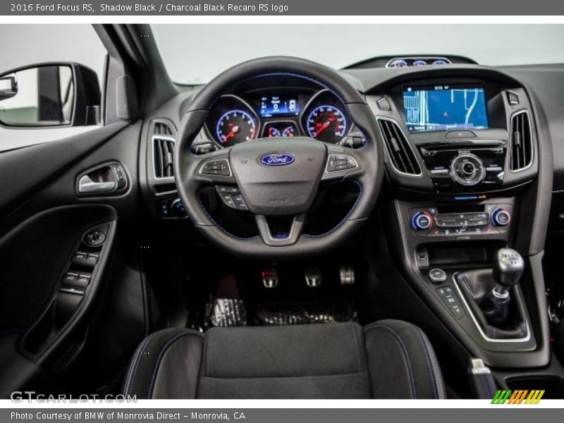 Dashboard of 2016 Focus RS