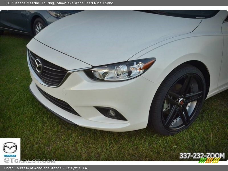 Snowflake White Pearl Mica / Sand 2017 Mazda Mazda6 Touring